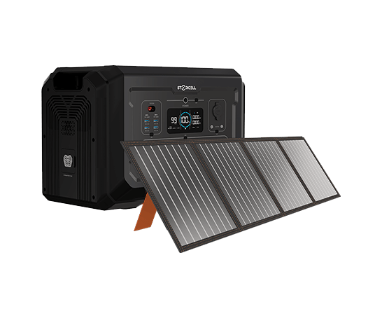 Taşınabilir Solar Jeneratörler - Güçlü ve Çevreci | Storcell S2 ve 1 ADET PV-220